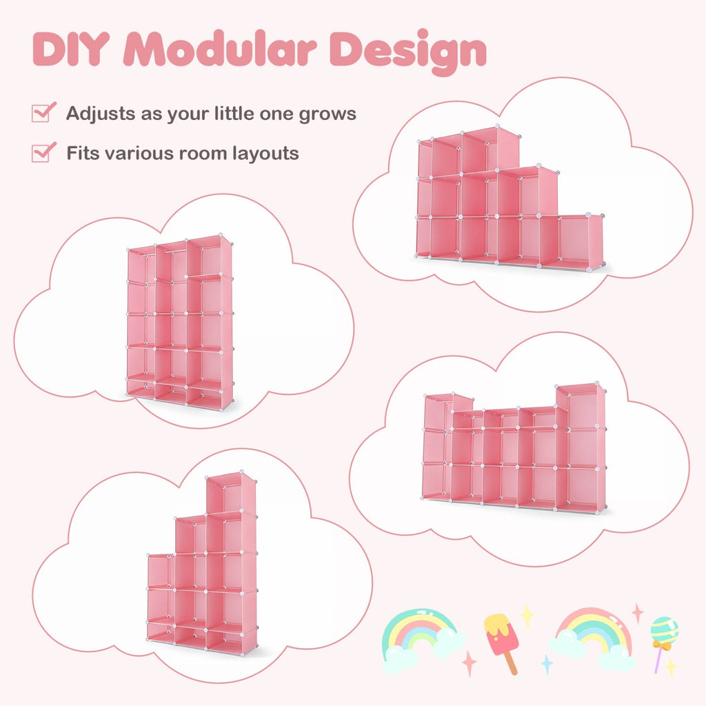 Dress-Up Dreams 13-Cube Kids Wardrobe