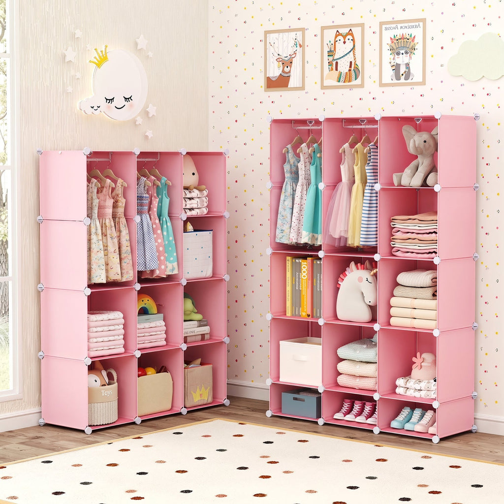 Dress-Up Dreams 10-Cube Kids Wardrobe