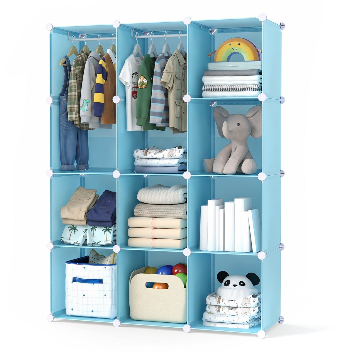 Dress-Up Dreams 10-Cube Kids Wardrobe