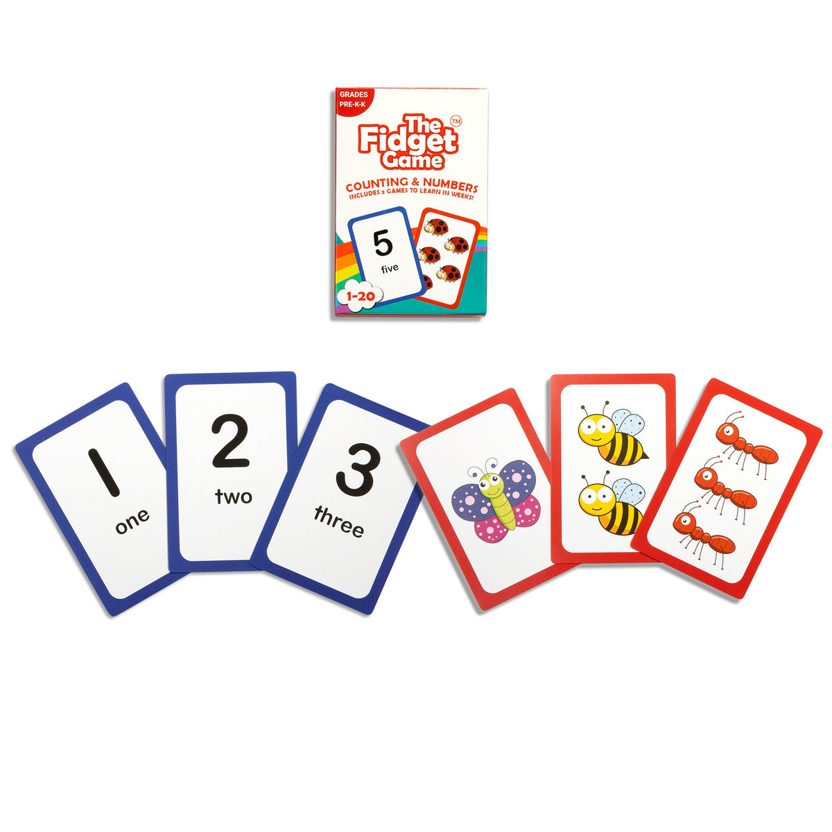 Counting & Numbers Learning Cards