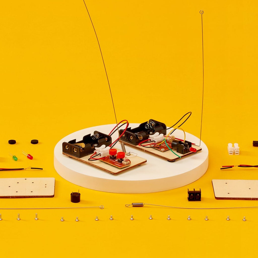Morse Code Telegraph STEM Kit by Kitsville, image 1 of 5