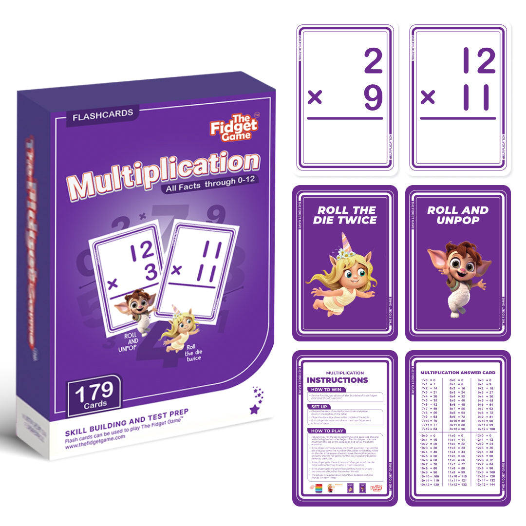 Multiplication Cards — CHOOSE Act Edition