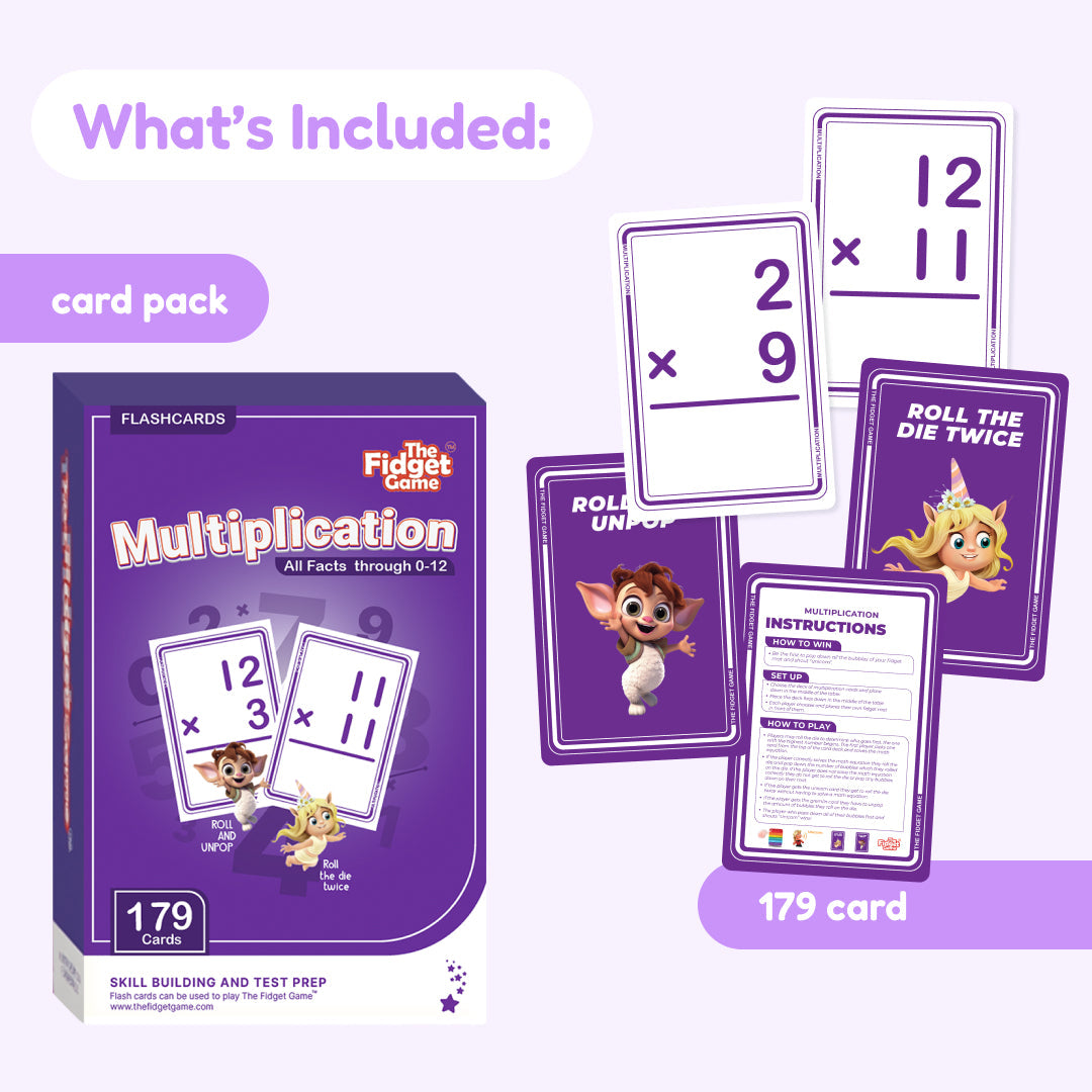 Multiplication Cards — CHOOSE Act Edition