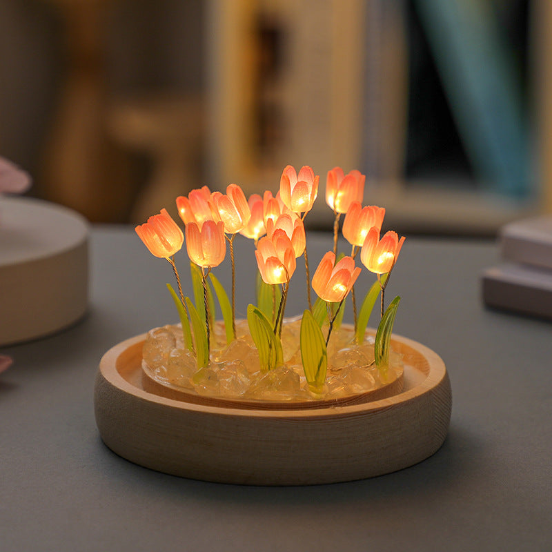 Tulip LED Light - Pink by Kitsville, image 2 of 4