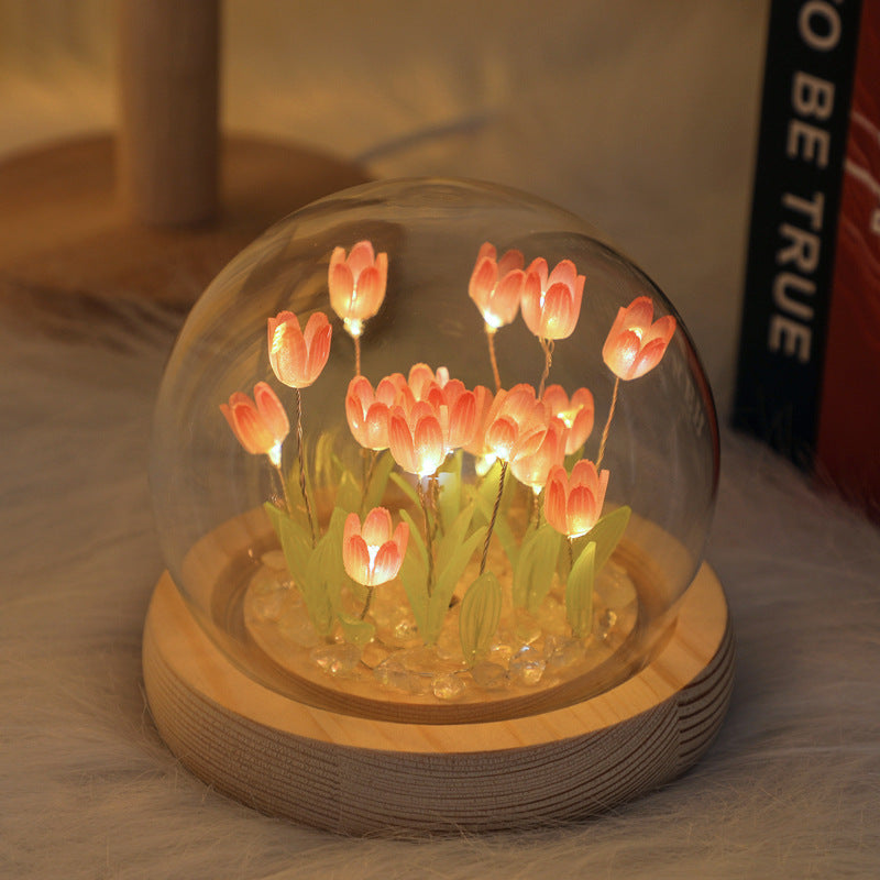 Tulip LED Light - Pink by Kitsville, image 1 of 4