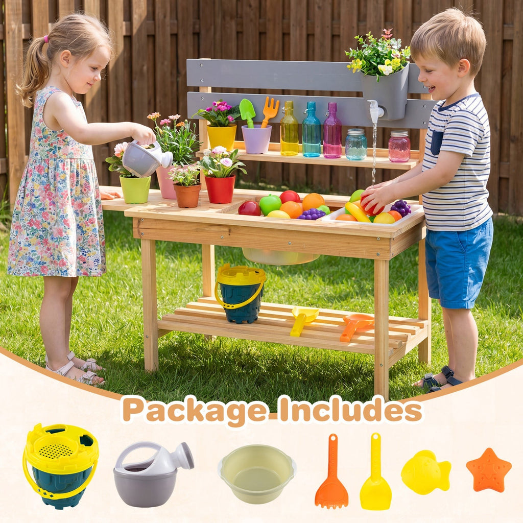 Garden Chef Mud Kitchen with Water Tank