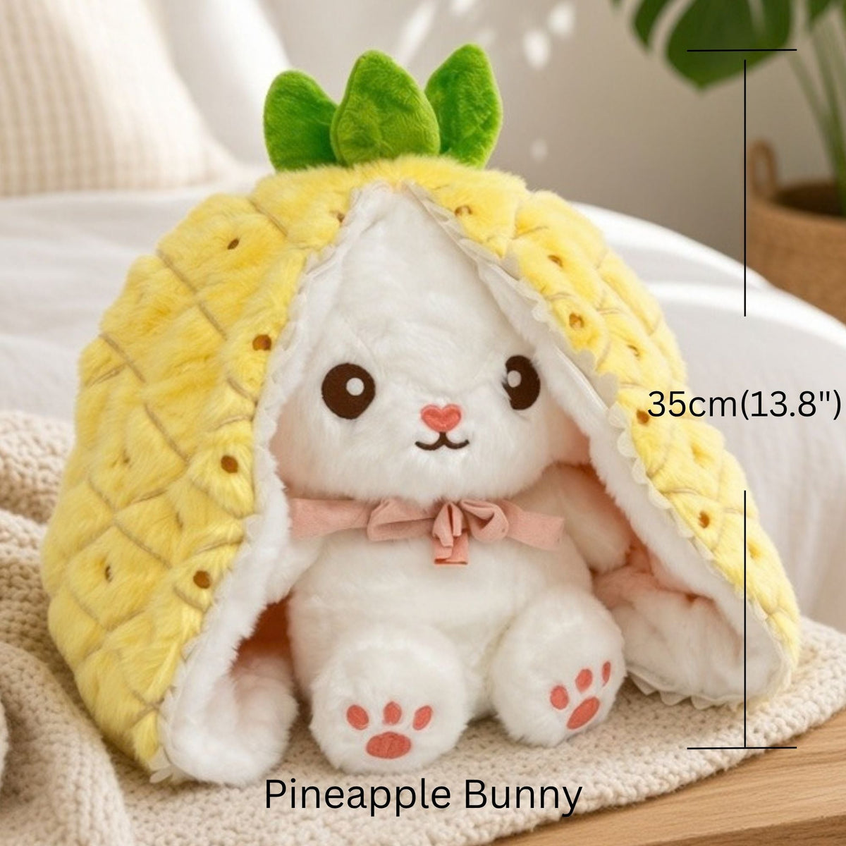 Strawberry Surprise Bunny Plush