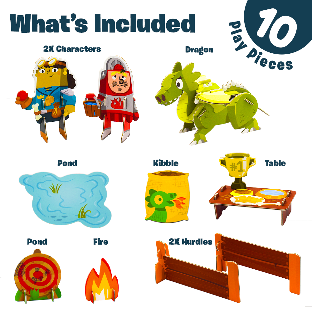 Dragon Trainer: Curious Kingdom Buildable Playset