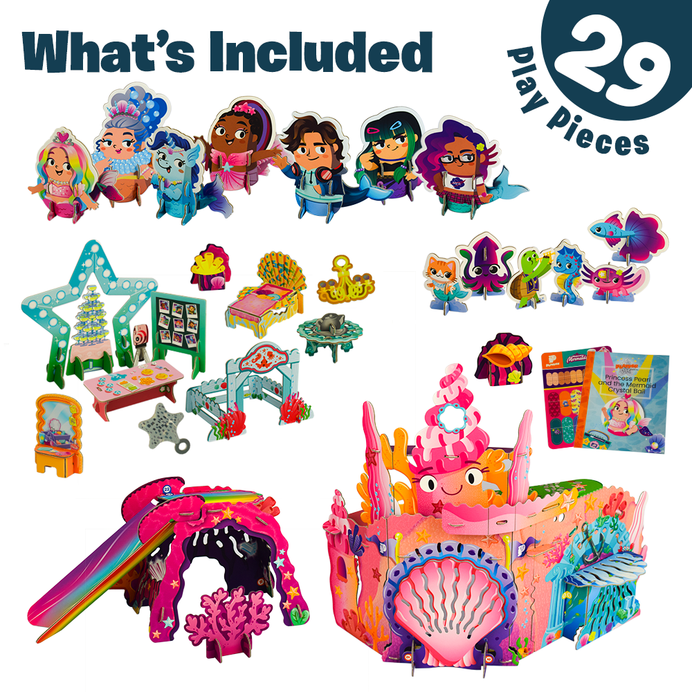 Coral Castle: Majestic Mermaids Buildable Playset
