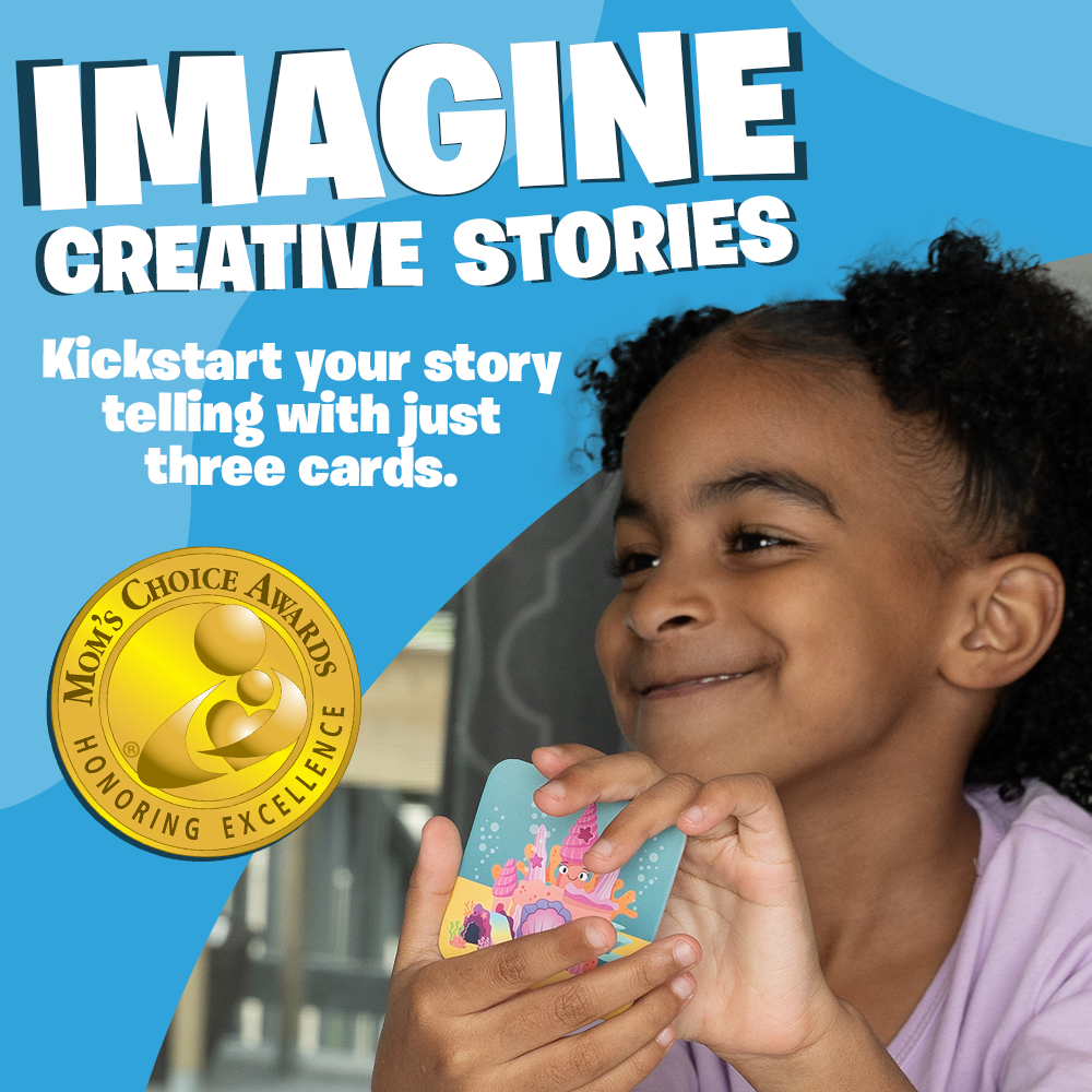 Story Starters: Create a Story Cards for Kids - Mermaid Pearl Edition
