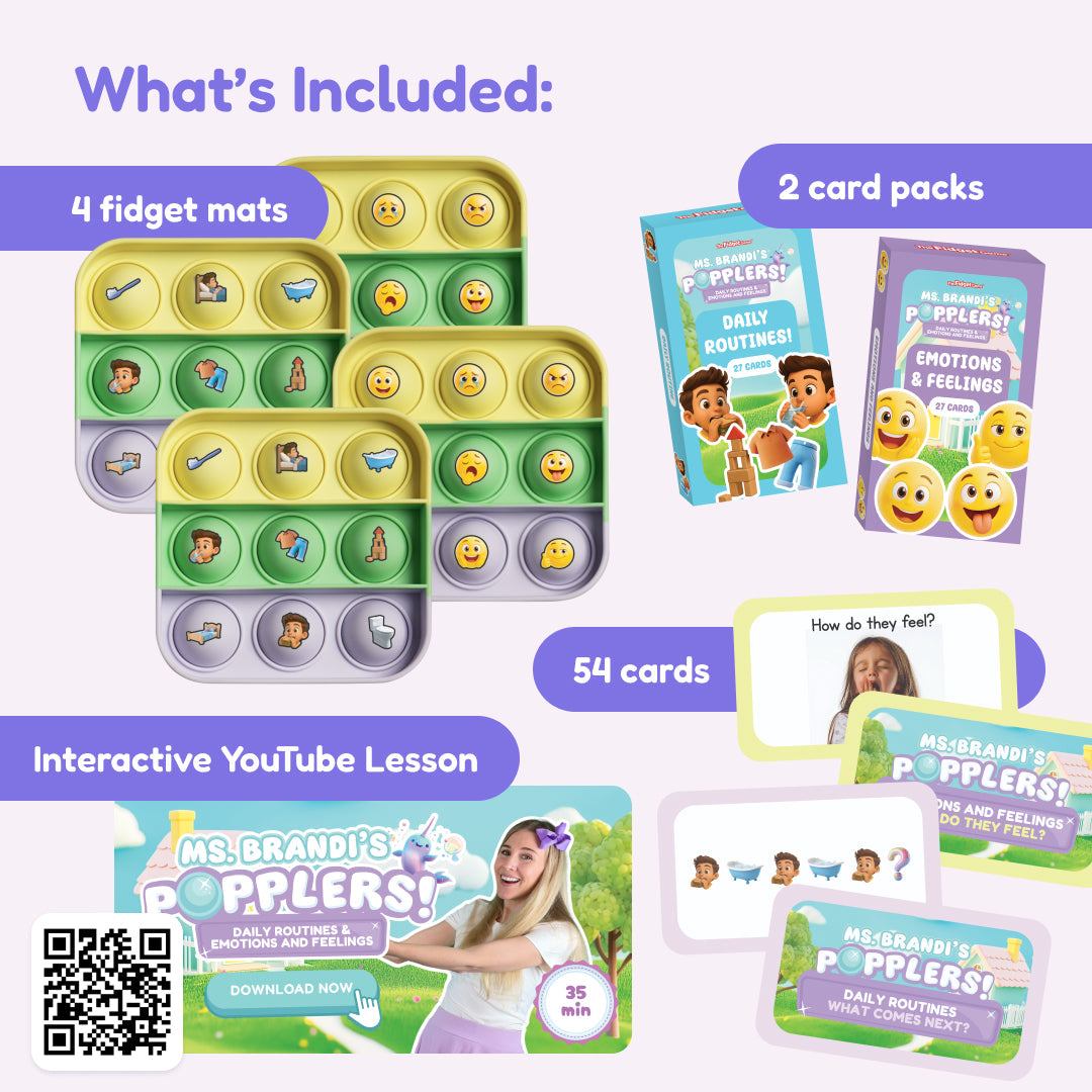 Popplers: Daily Routines & Emotions and Feelings — product photo 2 of 6