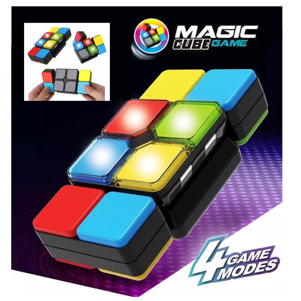 Electronic Flip, Slide & Match Memory Cube, 4 Game Modes - product photo