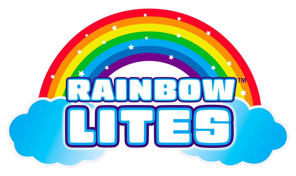Rainbow Lites LED Glow Puppy Plush Night-Light, 2-Pack, 16-Inch