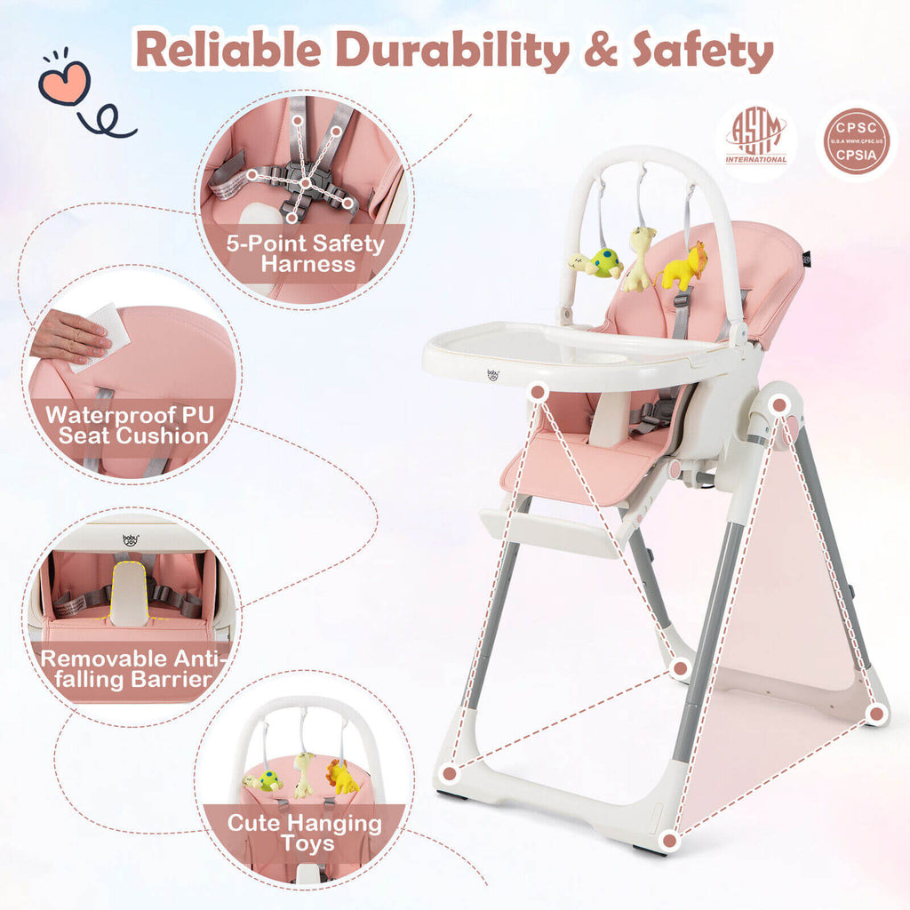 Little Sprouts 4-in-1 Folding High Chair