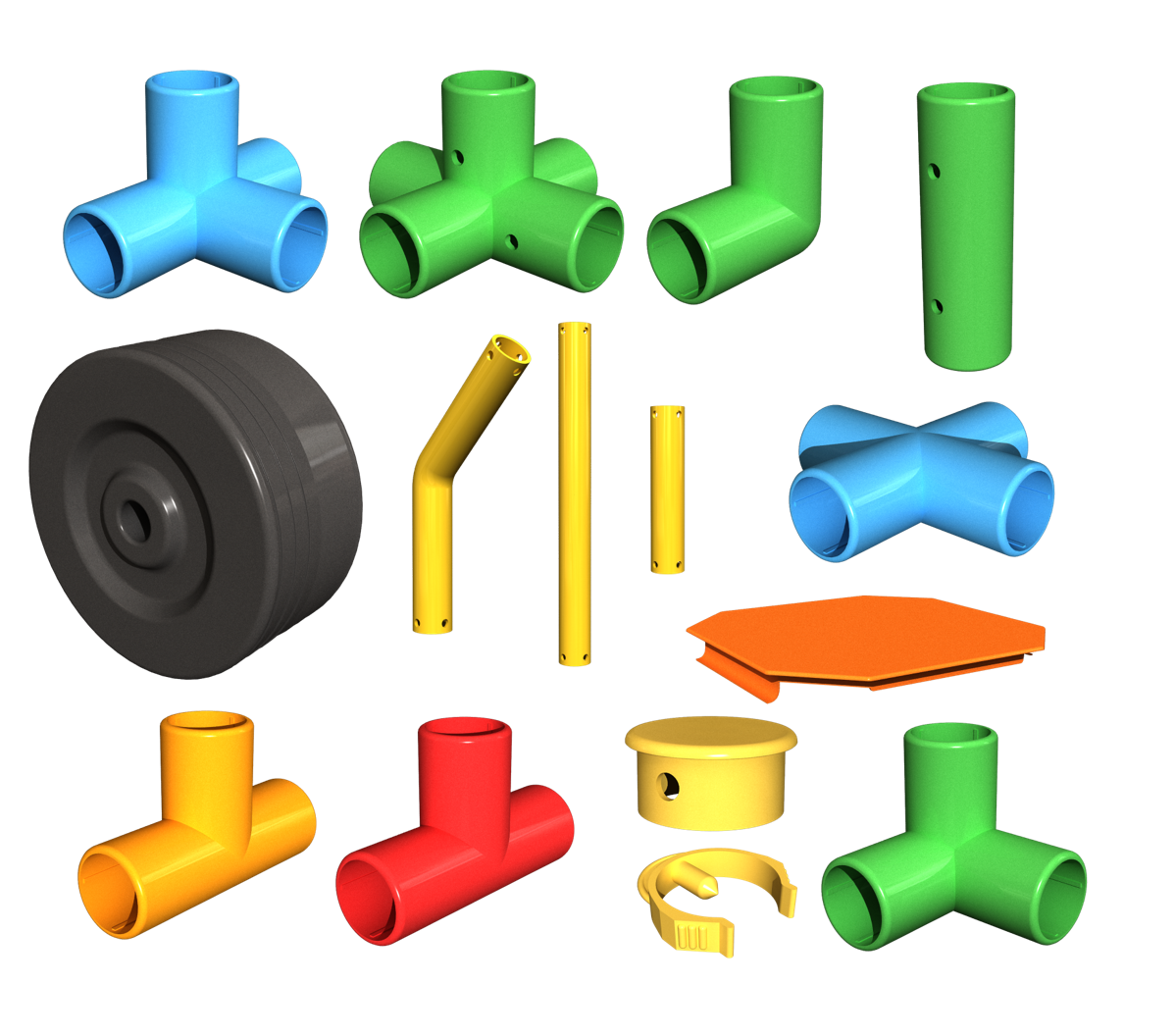 3 x TubeLox Deluxe Set