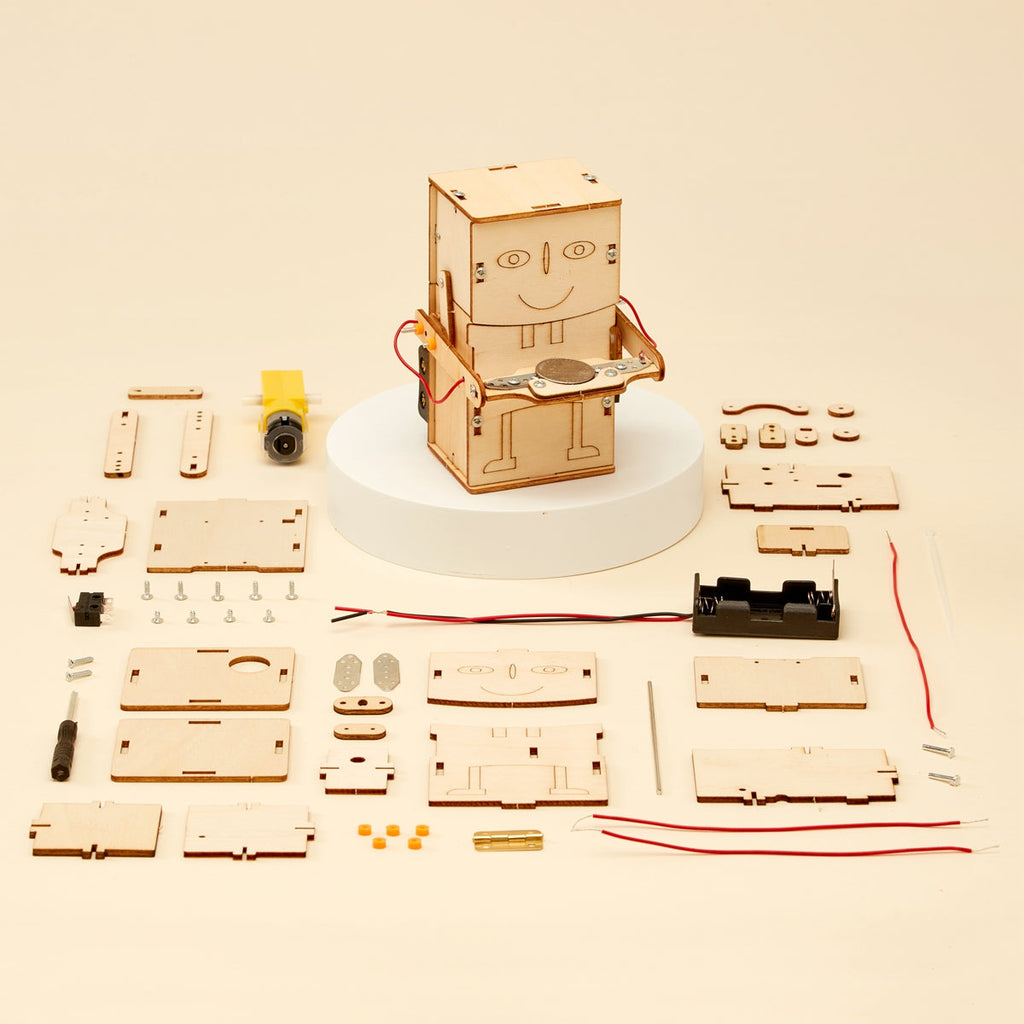 Coin-Eating Robot Bank STEM Kit by Kitsville, image 3 of 3