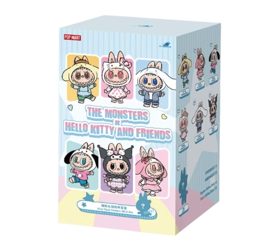 Pop Mart Labubu x Sanrio Hello Kitty and Friends Series Blind Box - product photo