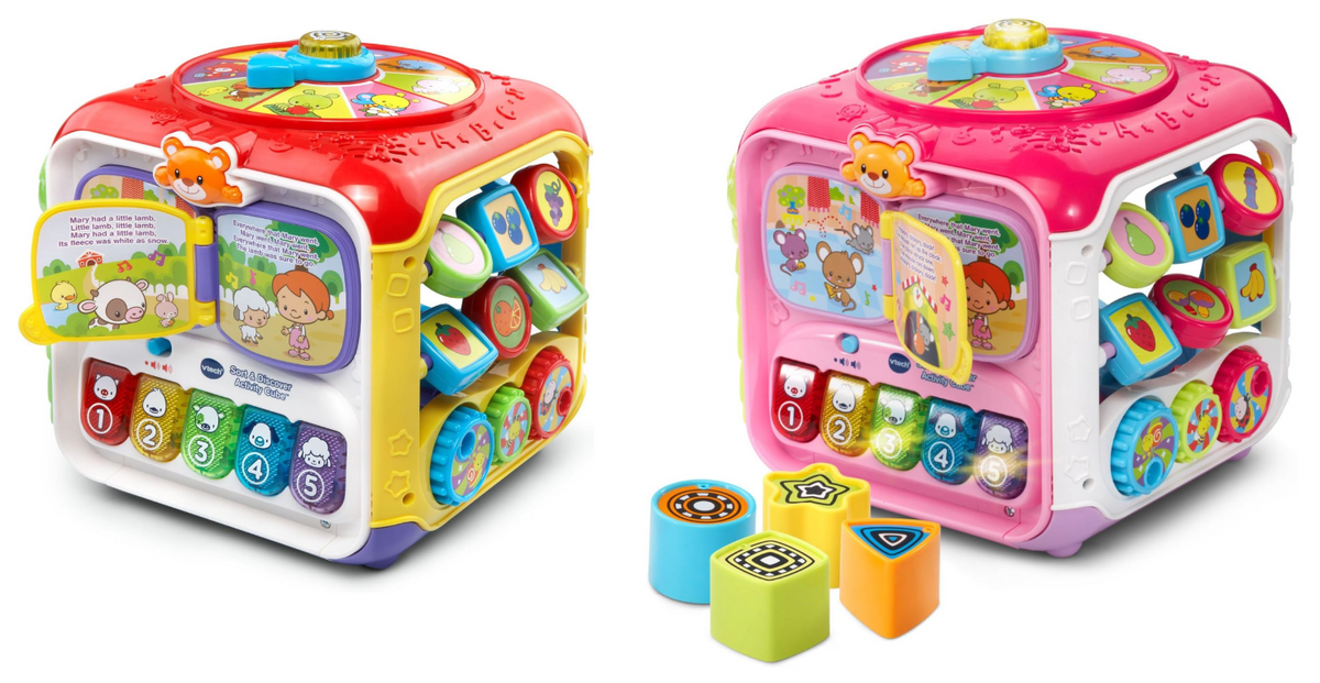 Sort and Discover Baby Activity Cube