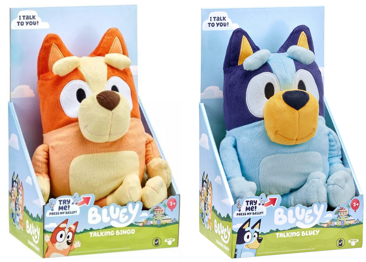 Talking Bluey - Interactive 13" Sing Along Plush