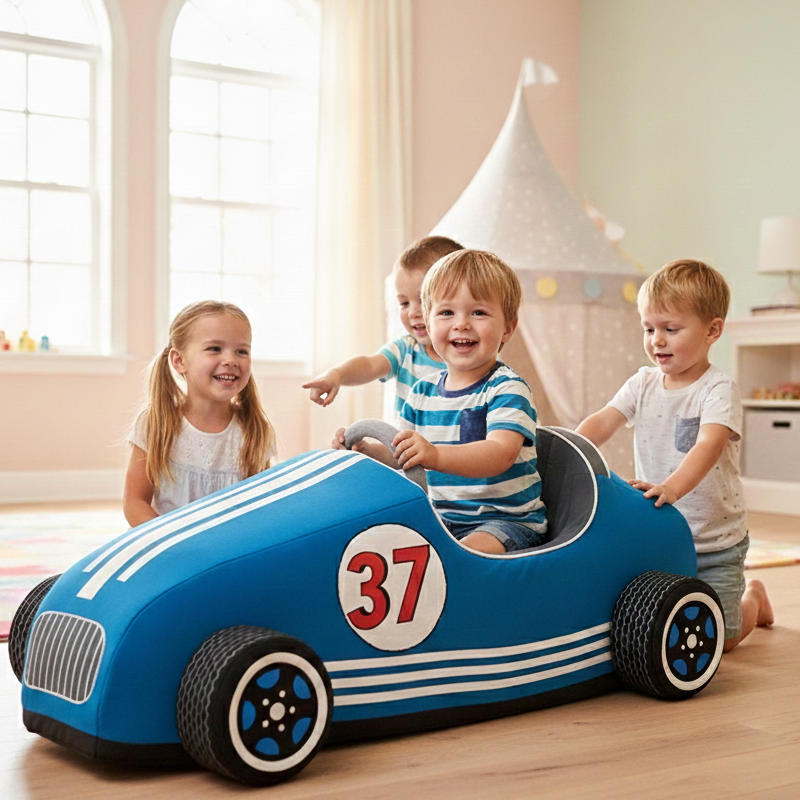 Role Play Speedster 37  - Blue Sit in Toy Car