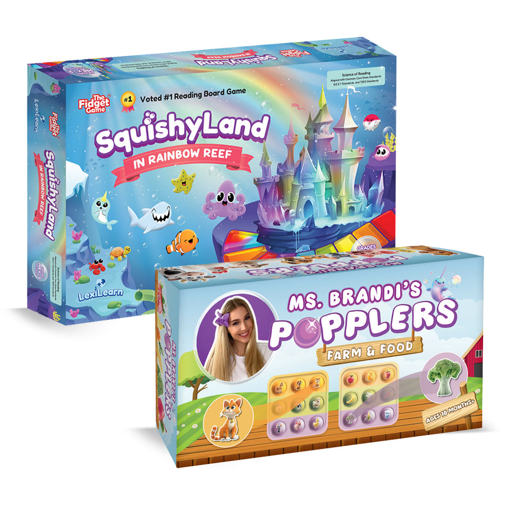 Squishyland & Popplers Learning Bundle