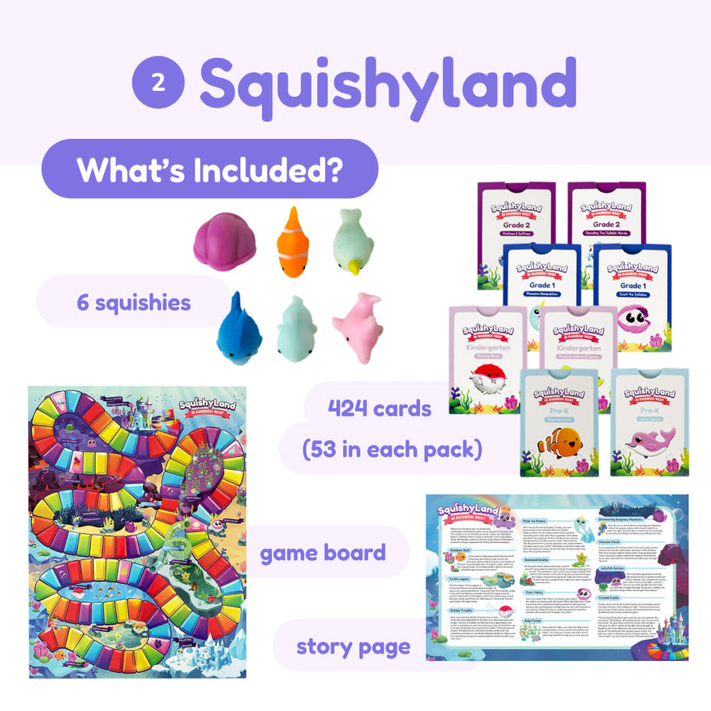 Squishyland & Popplers Learning Bundle