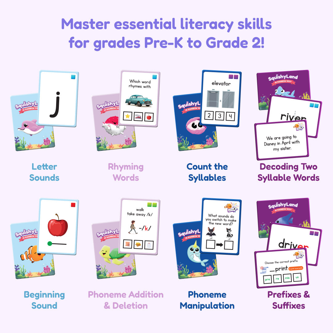 Squishyland & Popplers Learning Bundle