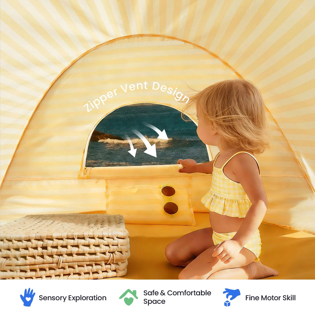 Tiny Land One-Stop Beach Toy & Tent Set — product image 5 of 46