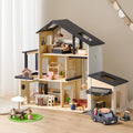 Tiny Land Sweetwood Edge Dollhouse & Wooden Dollhouse Garage — product image 1 of 7