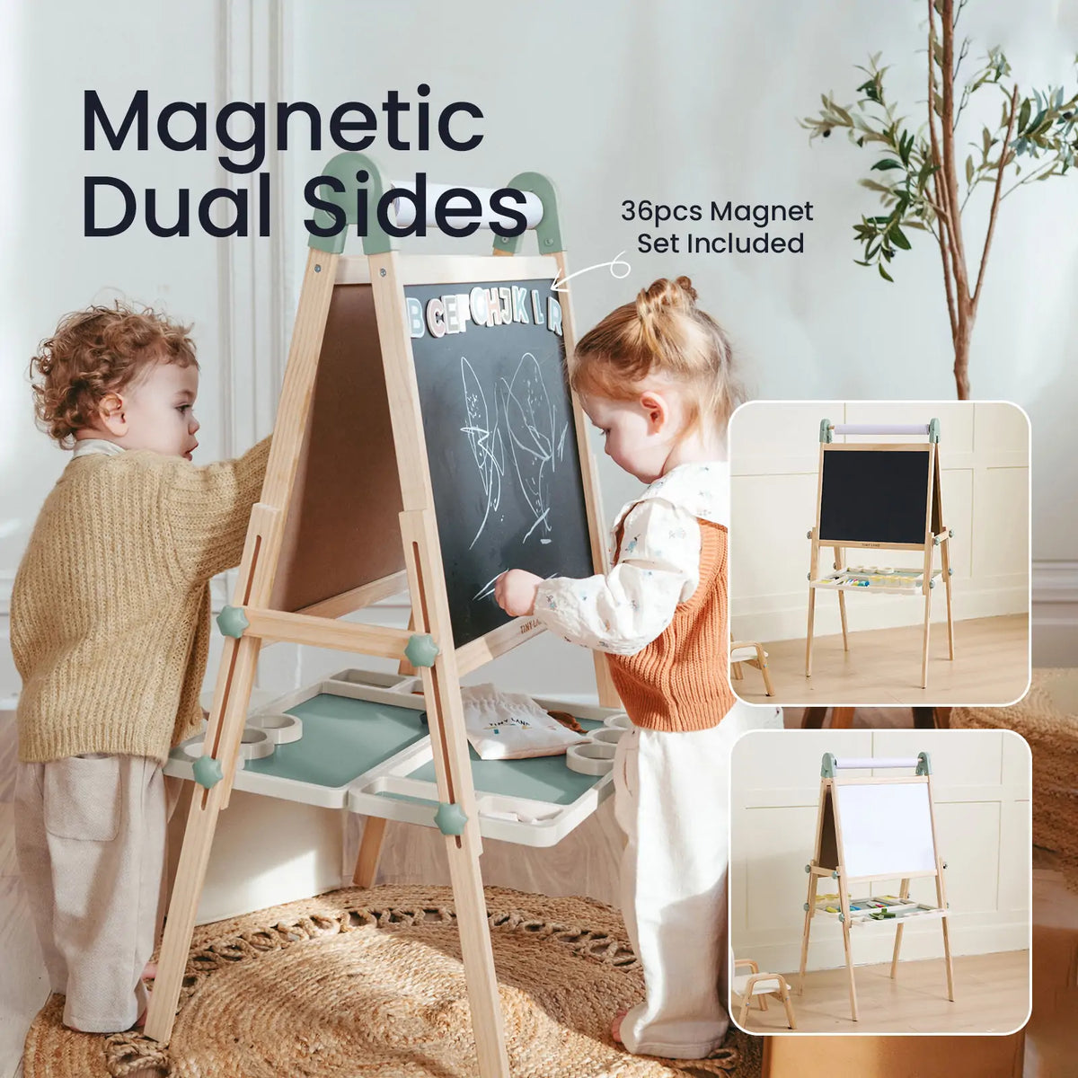 Tiny Land Pink Magnitales Easel & Paper Roll Set — product image 14 of 20