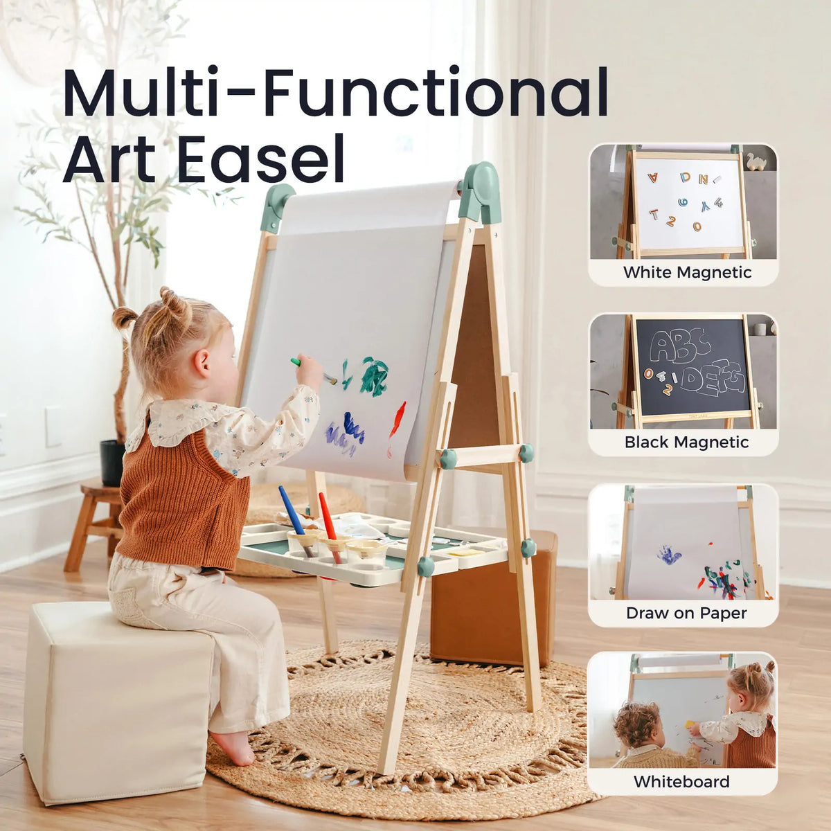 Tiny Land Pink Magnitales Easel & Paper Roll Set — product image 15 of 20