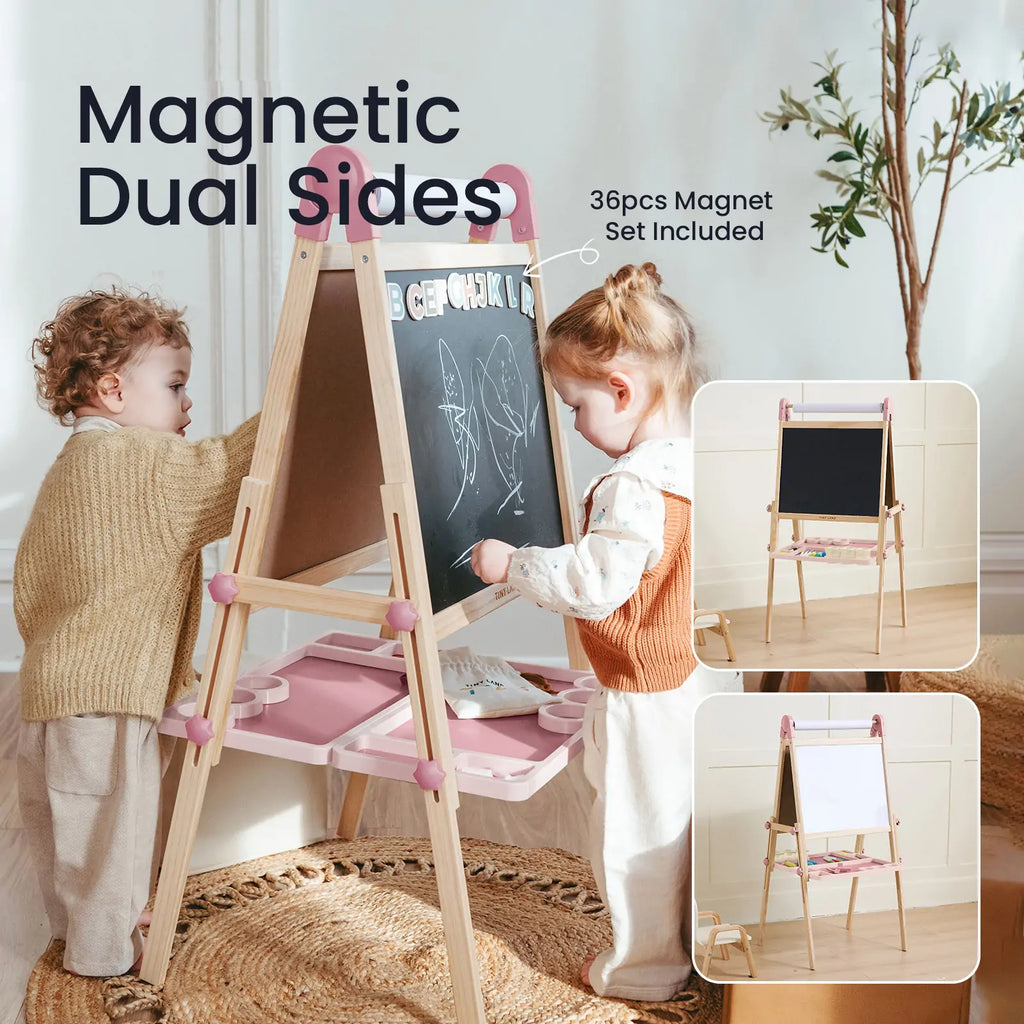 Tiny Land Pink Magnitales Easel & Paper Roll Set — product image 4 of 20