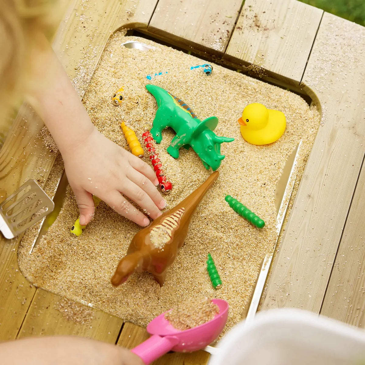 Tiny Land Mud Kitchen - DuoPlay Outdoor Play Kitchen for Kids — product image 5 of 15