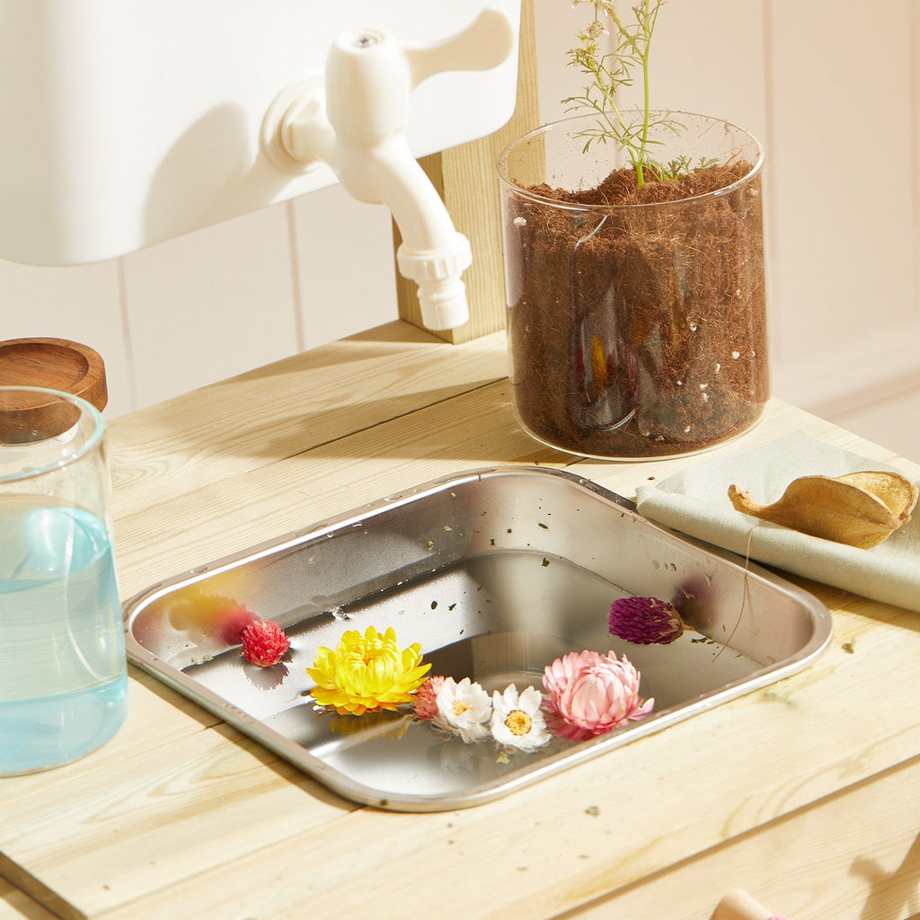 Tiny Land Mud Kitchen - DuoPlay Outdoor Play Kitchen for Kids — product image 9 of 15