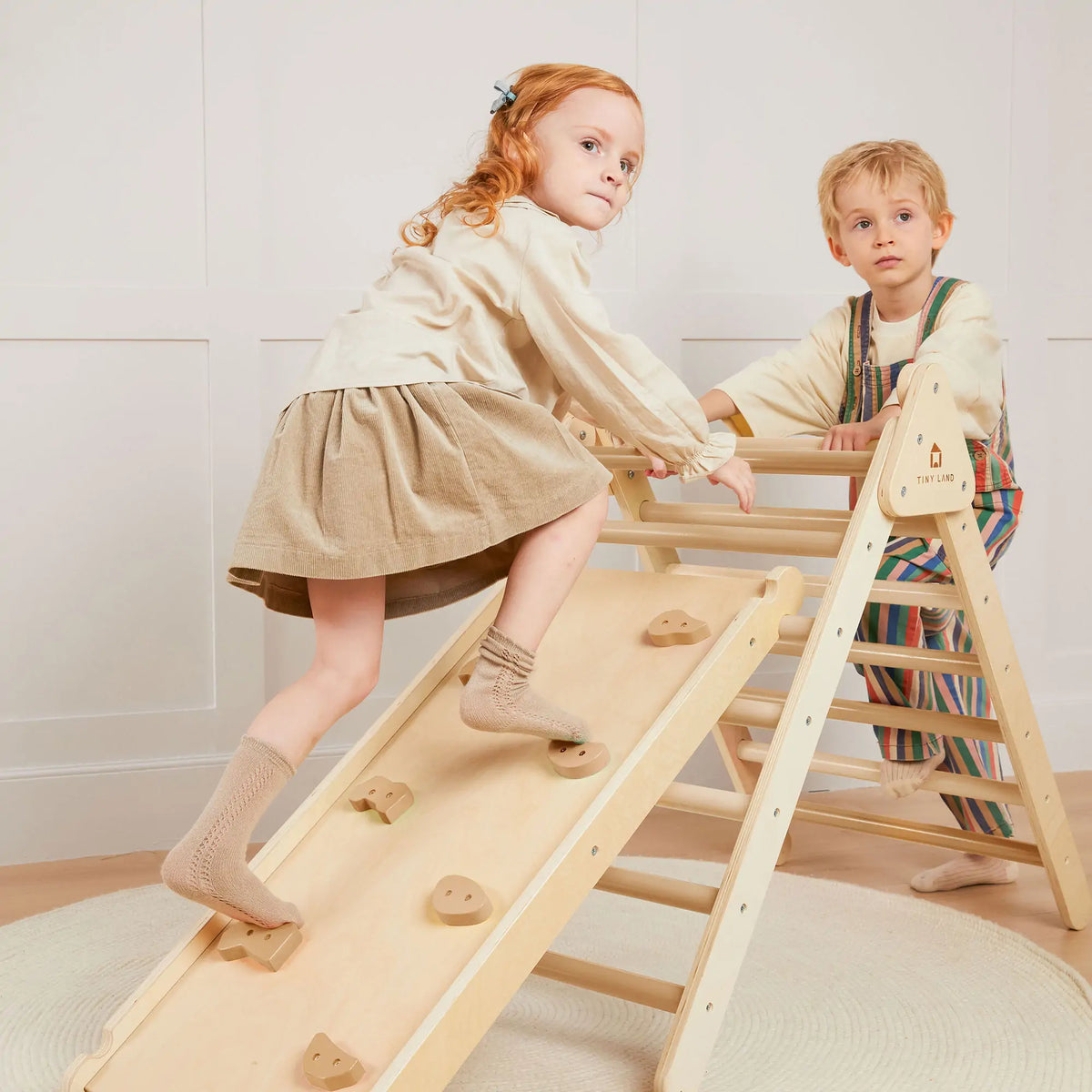 Tiny Land Pikler Triangle 7-in-1 Montessori Climbing Set — product image 4 of 20