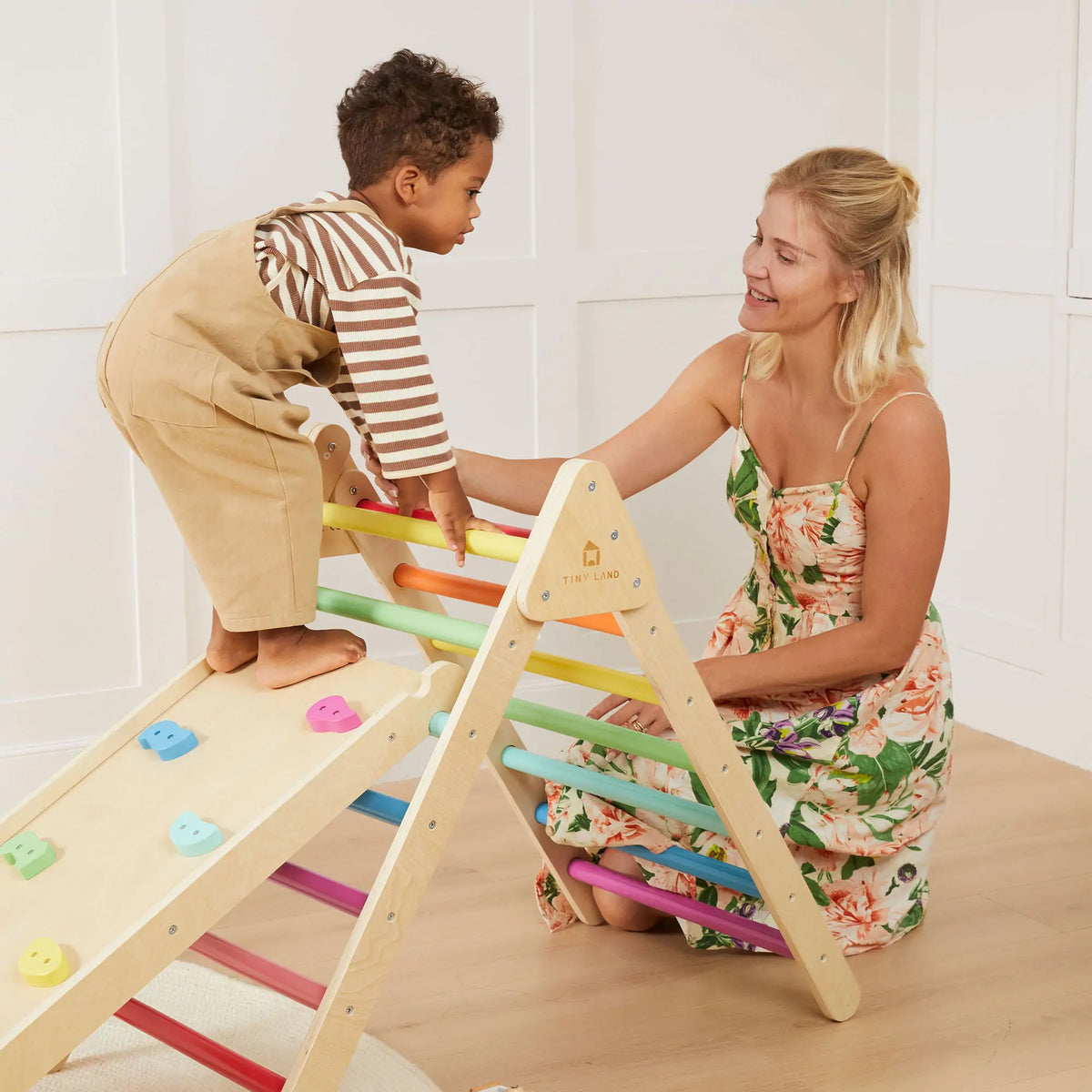 Tiny Land Pikler Triangle 7-in-1 Montessori Climbing Set — product image 13 of 20