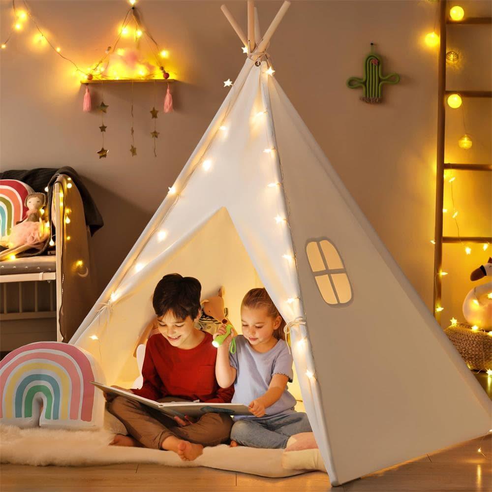 Tiny Land Teepee Tent for Kids with Mat – Indoor Play Tent with Floor Mat — product image 3 of 11