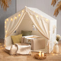 Tiny Land Kids Tent – Large Cozy Tent with Star Lights — product image 1 of 18