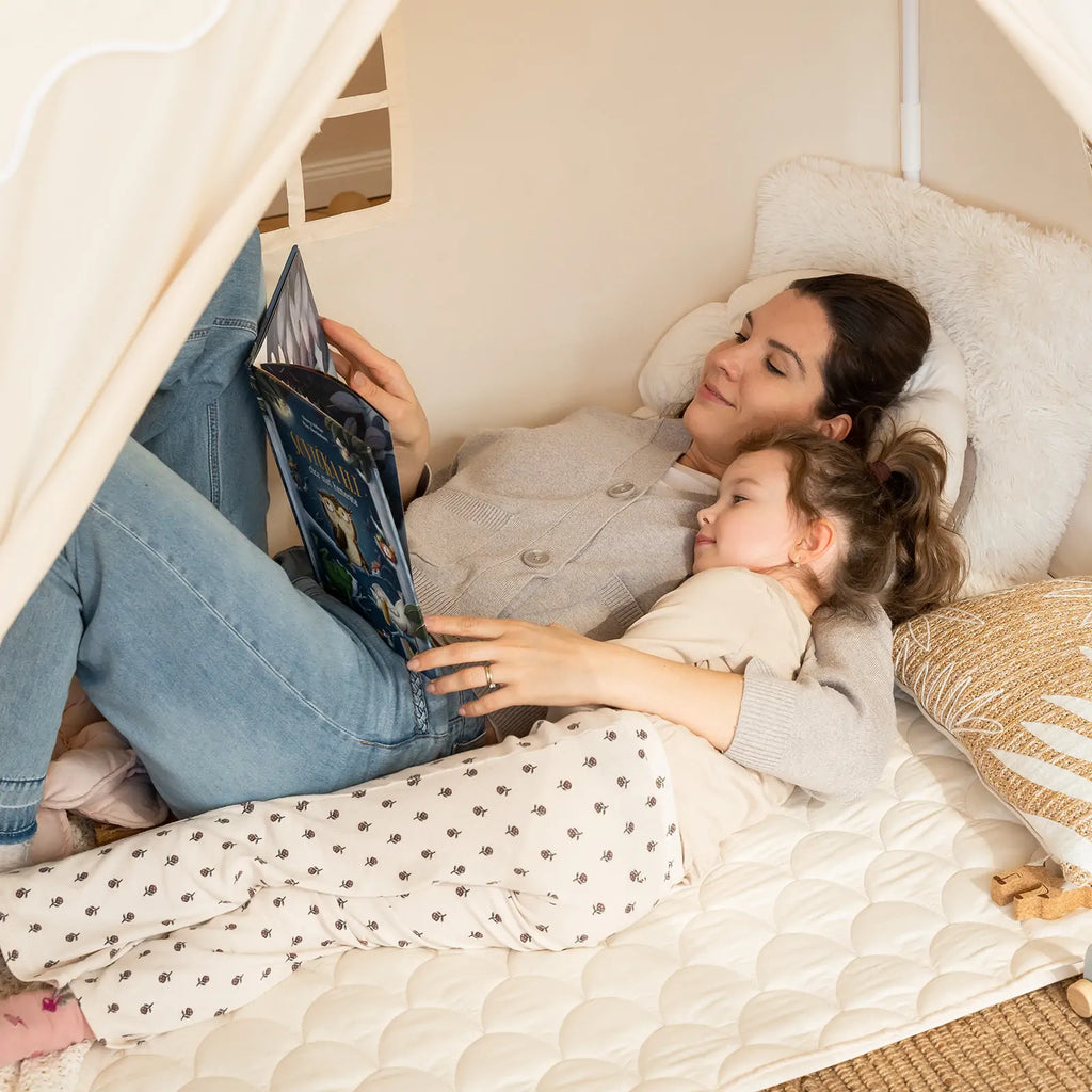 Tiny Land Kids Tent – Large Cozy Tent with Star Lights — product image 9 of 18