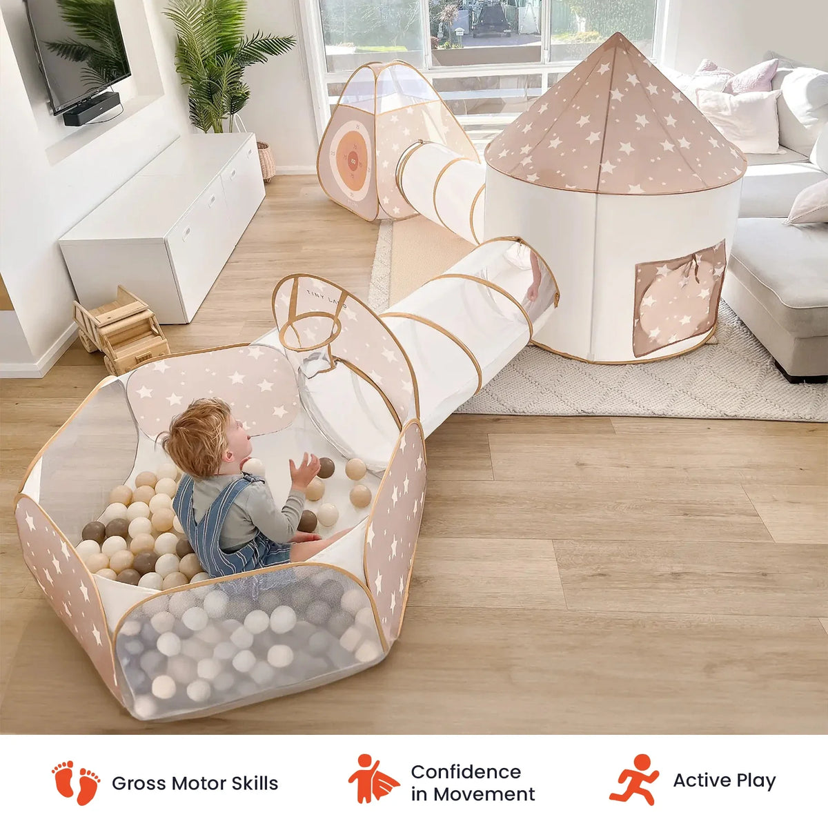 Tiny Land Discovery 5-in-1 Play Tunnel (No Balls) — product image 2 of 8