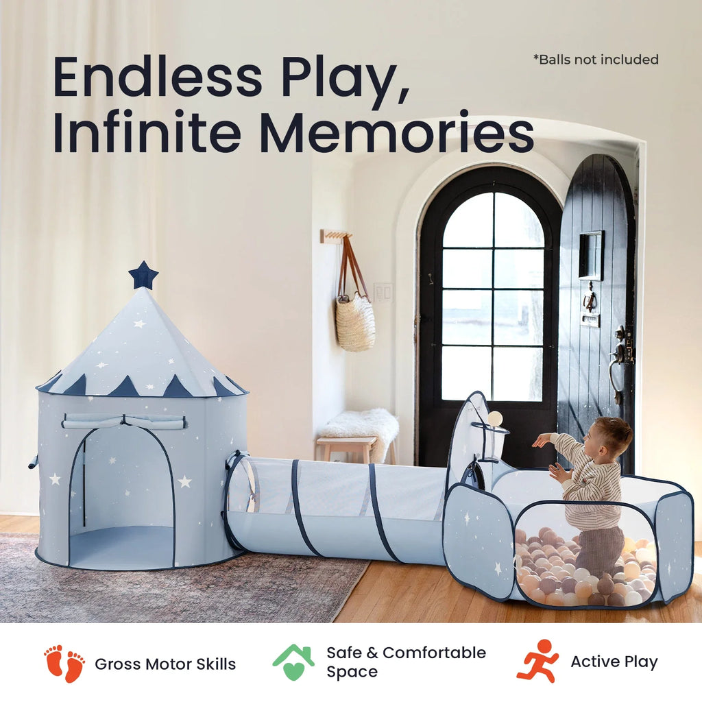 Tiny Land Compact Adventure 3-in-1 Play Tunnel (No Balls) — product image 10 of 27