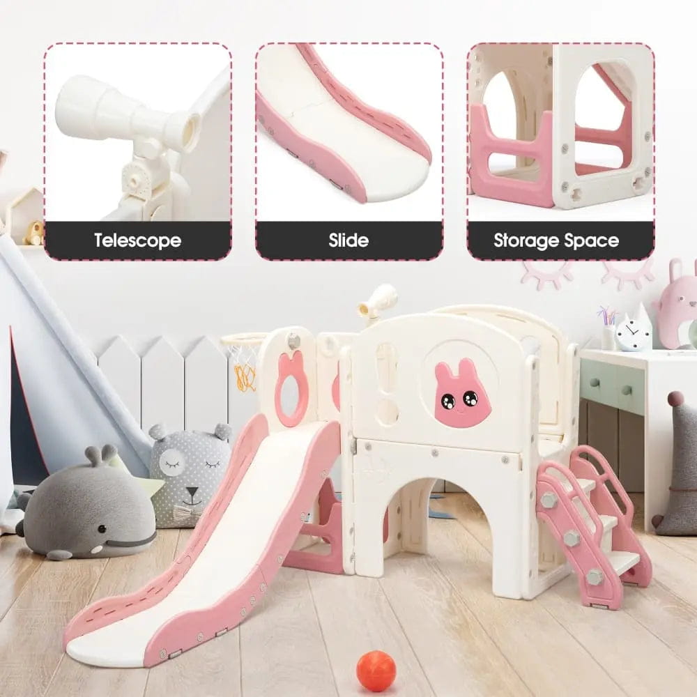 Little Explorer 8-in-1 Slide Climber