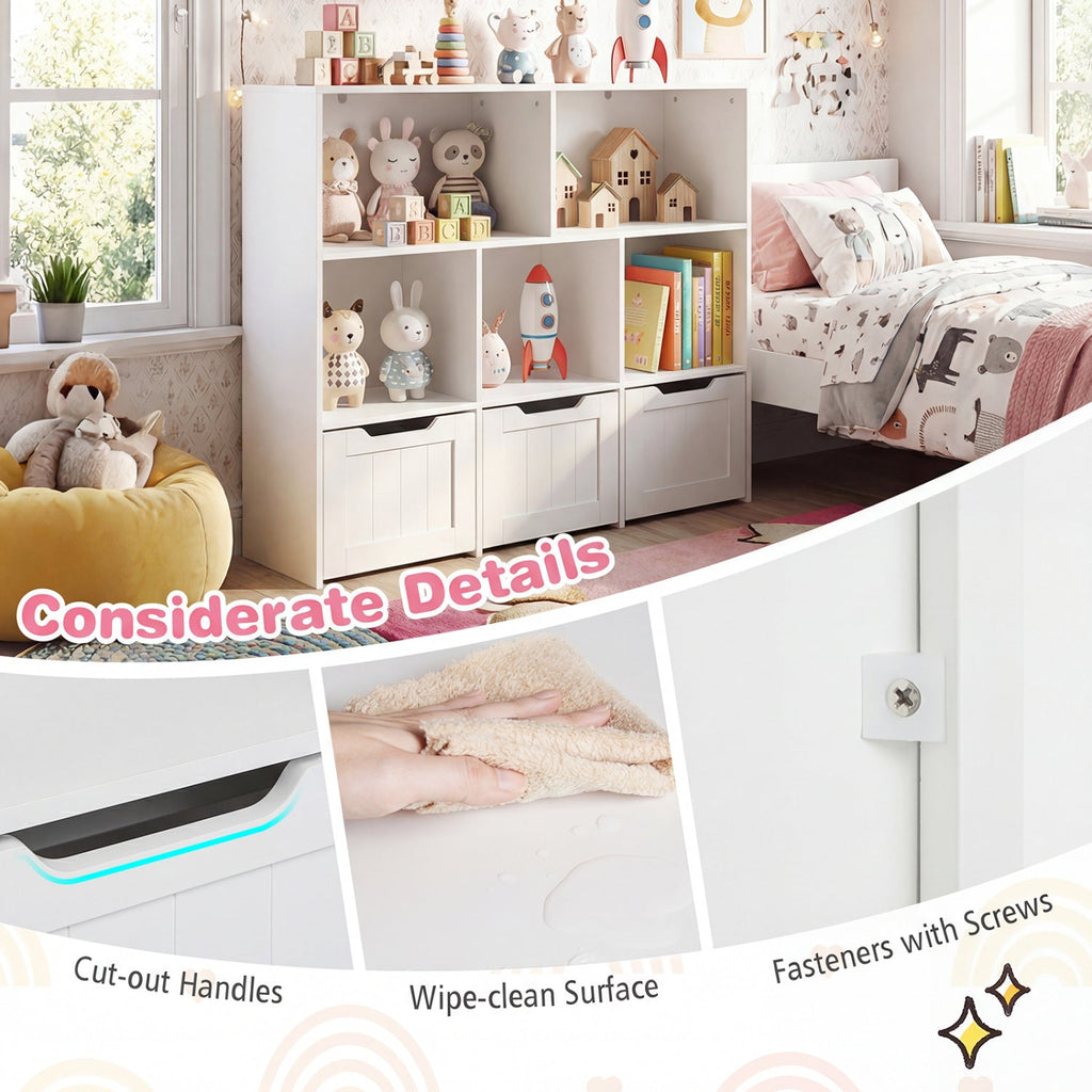 Tidy Treasures Storage with Drawers & Cubbies