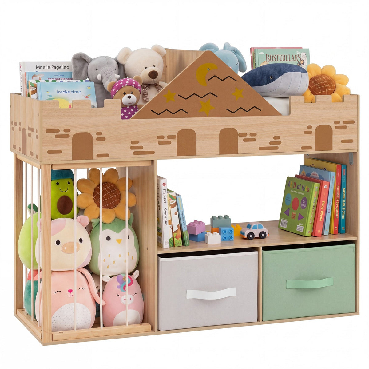 Tidy Treasures Toy & Stuffed Animal Organizer