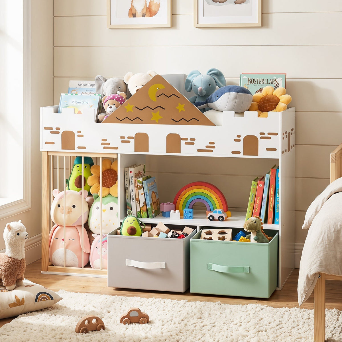Tidy Treasures Toy & Stuffed Animal Organizer