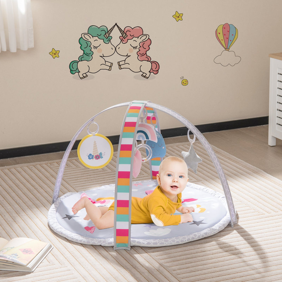 Little Sprouts 7-in-1 Baby Play Gym