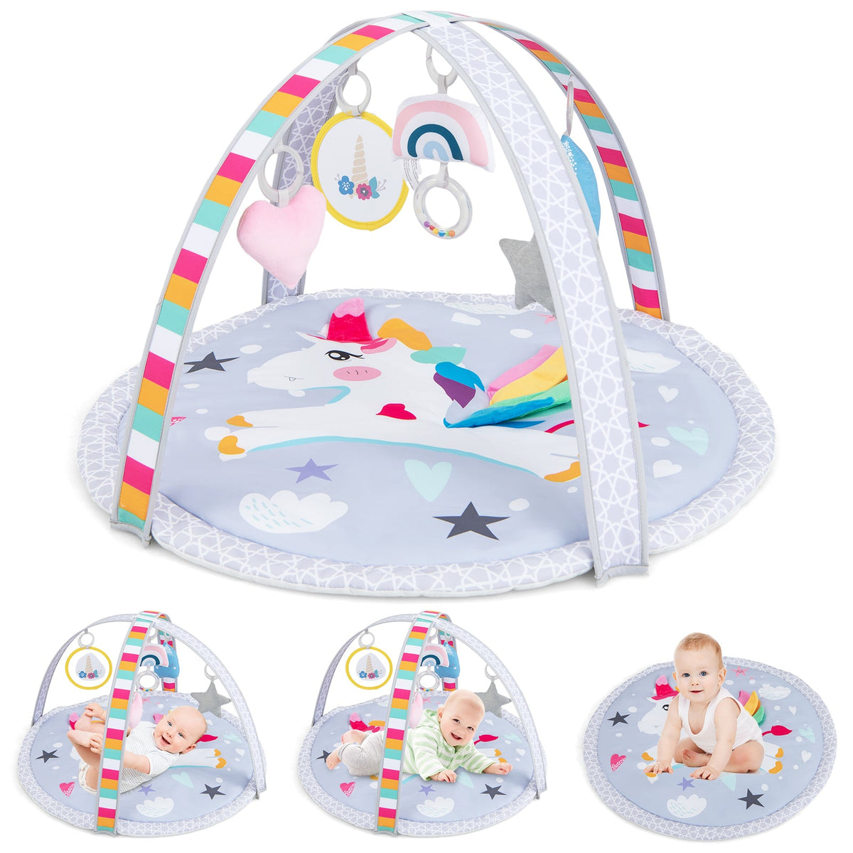 Little Sprouts 7-in-1 Baby Play Gym