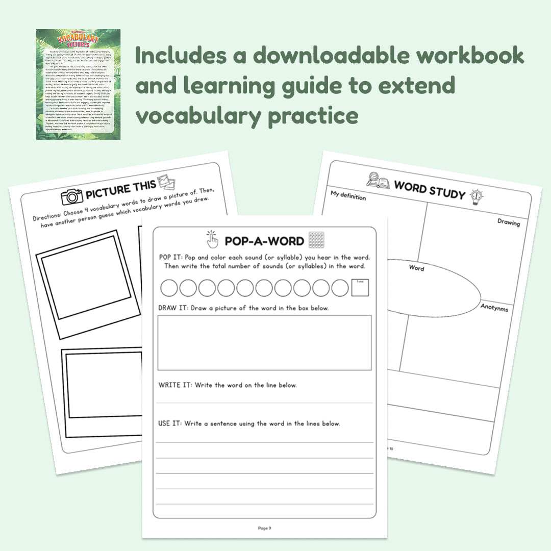Vocabulary Vultures — product photo 5 of 6
