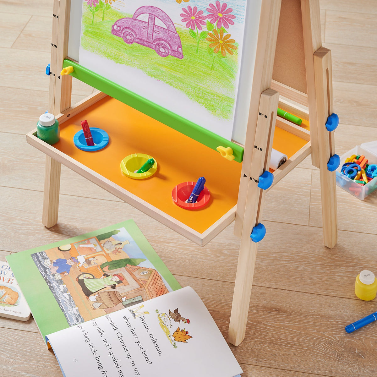 Tiny Land 3-in-1 Art Easel & Paper Roll Set — product image 6 of 9