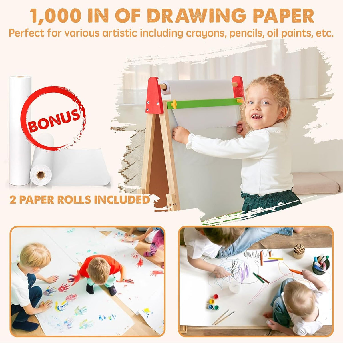 Tiny Land 3-in-1 Art Easel for Kids — product image 5 of 21